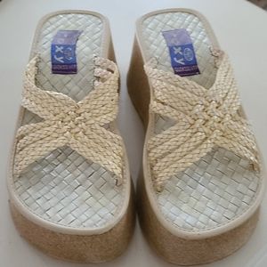 Roxy Size 8 Wedge Sandals